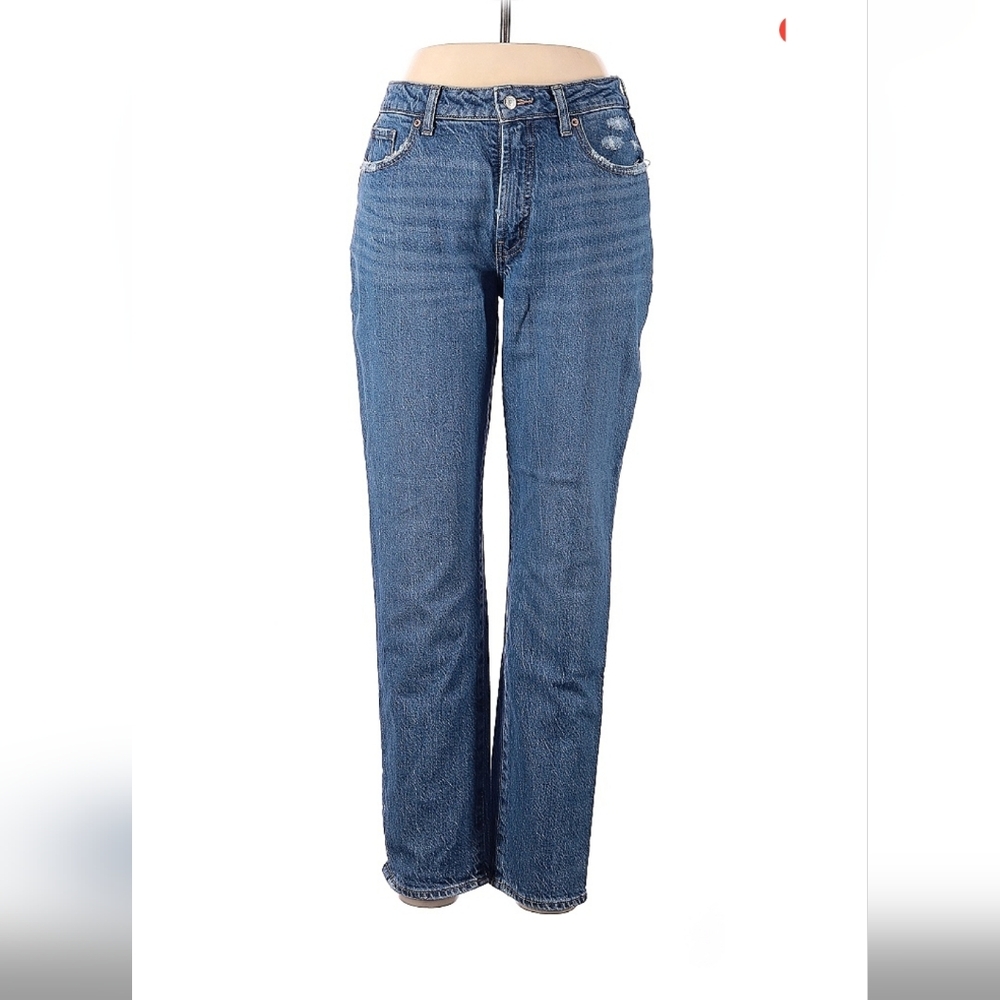 Old Navy Straight Leg Size 6 Jeans- Medium Wash